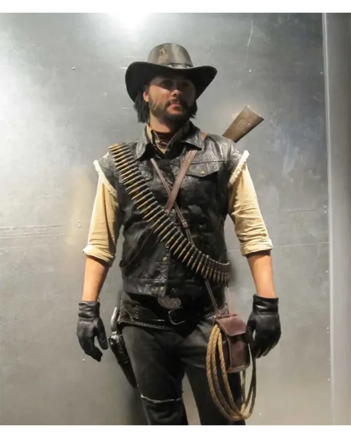 Red Dead Redemption (Game) John Marston Leather Vest Red Dead Redemption (Game) John Marston Leather Vest product image
