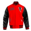Retro Atlanta Falcons Classic Rib Varsity Jacket product image