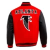 Retro Atlanta Falcons Classic Rib Varsity Jacket product image