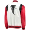 Retro The All-American Atlanta Falcons Red and White Satin Jacket product image