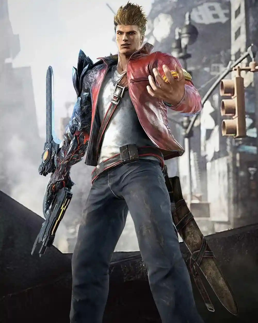 Rise of Incarnates Jedrek Tyler Leather Jacket Rise of Incarnates Jedrek Tyler Leather Jacket product image