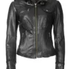 Sara Lance Arrow S02 Leather Jacket product image