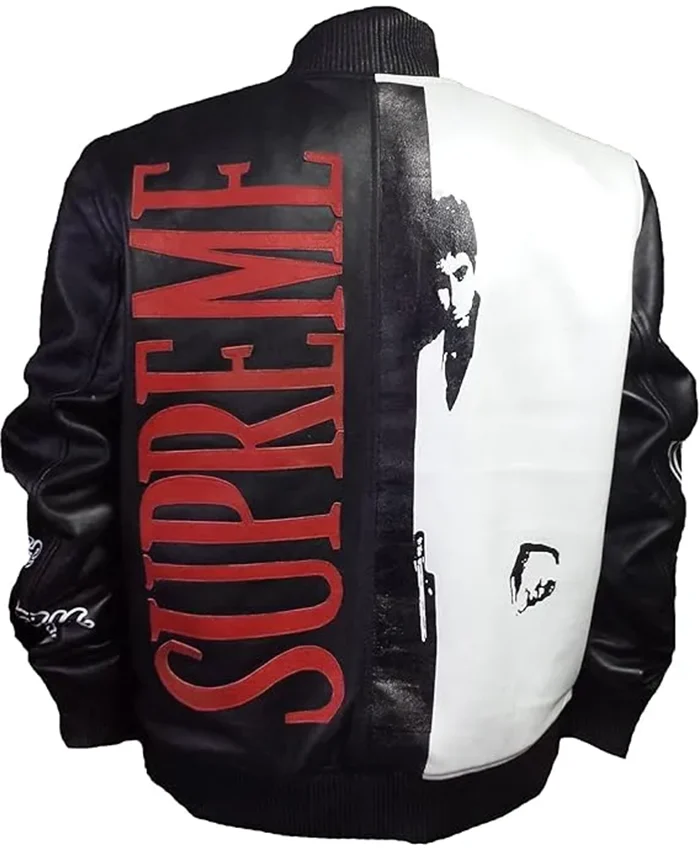 Scarface Al Pacino Black Leather Jacket Scarface Al Pacino Black Leather Jacket product image