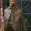 Sean Freeman Beyond the Gates Brown Leather Jacket product image