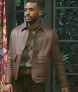 Sean Freeman Beyond the Gates Brown Leather Jacket product image