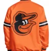 Baltimore Orioles Scout Varsity Satin Jacket product image