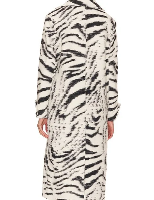 Beyond The Gates Karla Mosley Zebra Print Coat Beyond The Gates Karla Mosley Zebra Print Coat product image