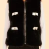 Beyond The Gates Kat Richardson Black Fur Vest Beyond The Gates Kat Richardson Black Fur Vest product image