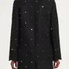 Colby Muhammad Beyond The Gates Black Studded Coat product image