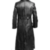 German Classic Officer WW2 Military Uniform Black Leather Trench Coat German Classic Officer WW2 Military Uniform Black Leather Trench Coat product image