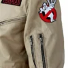 Ghostbusters Brown Cotton Jacket With Logo product image
