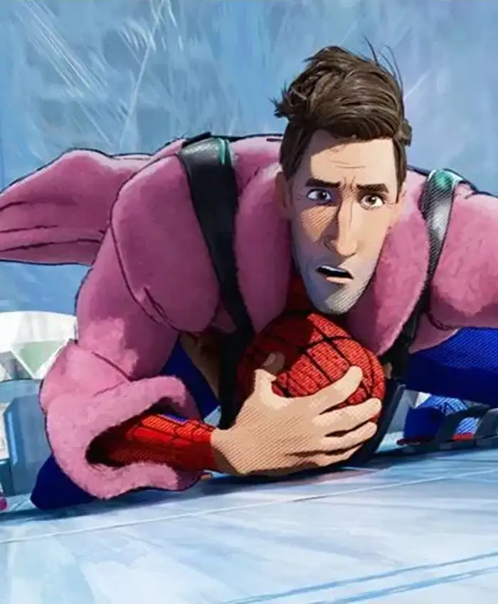 Spider Man Across the Spider-Verse Peter B Parker Pink Coat Spider Man Across the Spider-Verse Peter B Parker Pink Coat product image