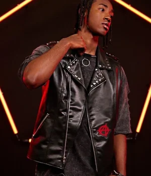 Spider-Man: Across the Spider-Verse Spider-Punk Leather Vest product image