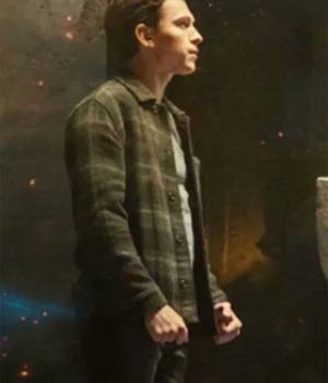 Spider Man No Way Home Peter Parker Plaid Jacket product image