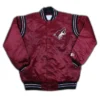 Arizona Coyotes Satin Maroon Jacket product image