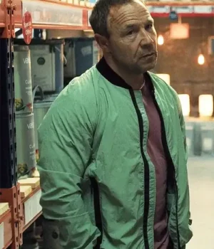 Stephen Graham Adolescence S01 Green Jacket product image