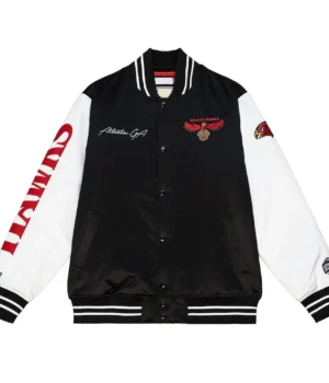 Team Origins Atlanta Hawks Black and White Jacket product image