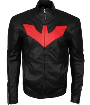 Terry McGinnis Black Leather Jacket product image