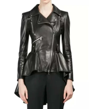 The 100 S7 Eliza Taylor Takitop Black Leather Jacket product image