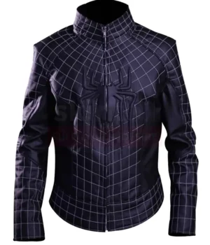 The Amazing Spider Man 2 Black Leather Jacket product image