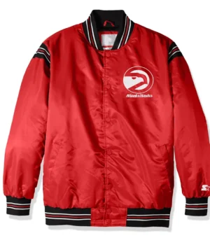 The Enforcer Atlanta Hawks Retro Red Jacket product image