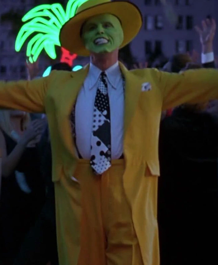 The Mask Jim Carrey Yellow Costume Suit The Mask Jim Carrey Yellow Costume Suit product image