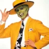 The Mask Jim Carrey Yellow Costume Suit product image