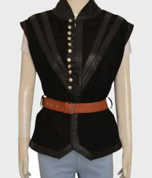 The Witcher 3 Yennefer Black Leather Vest product image