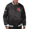 Throwback Helmet Atlanta Falcons Black Jacket product image