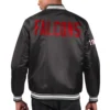 Throwback Helmet Atlanta Falcons Black Jacket product image