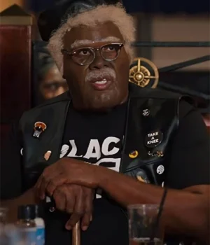 Tyler Perry’s A Madea Homecoming Black Leather Vest product image