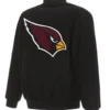 Varsity Arizona Cardinals Black Wool Jacket product image