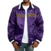 Varsity Baltimore Ravens Purple Satin Jacket product image