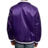 Varsity Baltimore Ravens Purple Satin Jacket product image