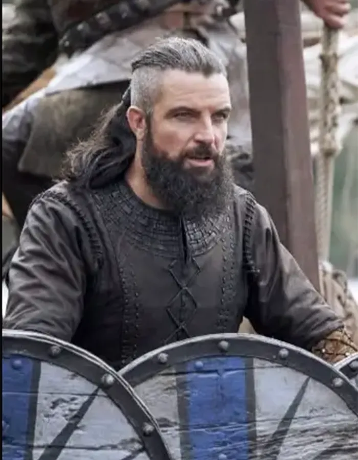 Vikings Valhalla King Canute Sleeveless Leather Vest Vikings Valhalla King Canute Sleeveless Leather Vest product image