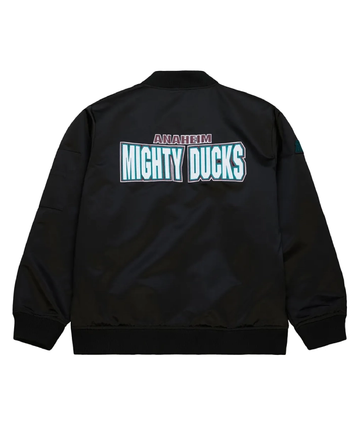 Anaheim Ducks Lightweight Vintage Logo Satin Jacket Anaheim Ducks Lightweight Vintage Logo Satin Jacket product image