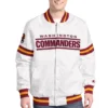 Washington Commanders Scout Varsity Satin Jacket product image