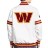 Washington Commanders Scout Varsity Satin Jacket product image