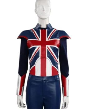 What If 2021 Peggy Carter Blue Costume Jacket product image