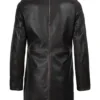 Winchester Women's Distressed Dark Brown Leather Coat Winchester Women's Distressed Dark Brown Leather Coat product image