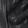 Johnson Women Black Quilted Biker Leather Jacket Johnson Women Black Quilted Biker Leather Jacket product image