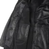 Winchester Womens Black Leather 3 4 Length Car Coat product image