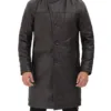 Turlock Men's Dark Brown 3/4 Shearling Coat product image