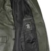 Men's Dark Green Real Leather Blazer product image