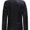 Womens Black 3/4 Length Real Leather Car Coat Womens Black 3/4 Length Real Leather Car Coat product image