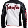 Mister Terrific Superman Black and White Leather Jacket Mister Terrific Superman Black and White Leather Jacket product image