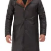 Turlock Men's Dark Brown 3/4 Shearling Coat product image