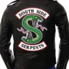 Riverdale Southside Serpents Leather Jacket product image