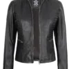 Rachel Women's Vintage Dark Brown Biker Leather Jacket Rachel Women's Vintage Dark Brown Biker Leather Jacket product image